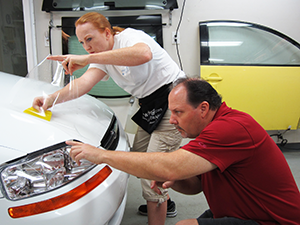 Applying Paint Protection